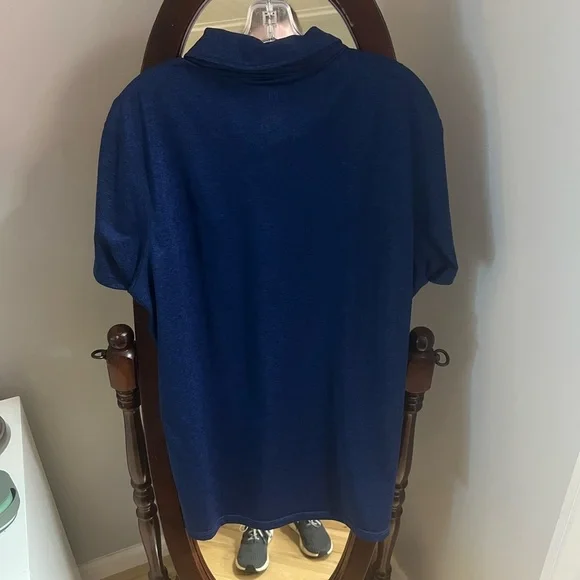 Mountain Warehouse ISOCOOL men’s blue polo - Picture 3 of 4